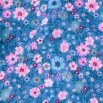 Blue-Pink Floral