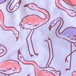 Watercolor Flamingo Sky