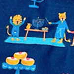Festive Lion Navy
