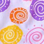 Lollipop Swirls White