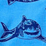 Sketchy Shark Blue