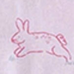 Dainty Pink Bunnies