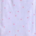 Dainty Pink Hearts Polka